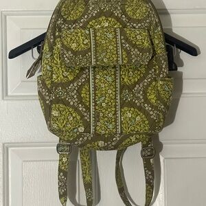 Vera Bradley small or mini backpack in the retired "Sittin' in a Tree" pattern.